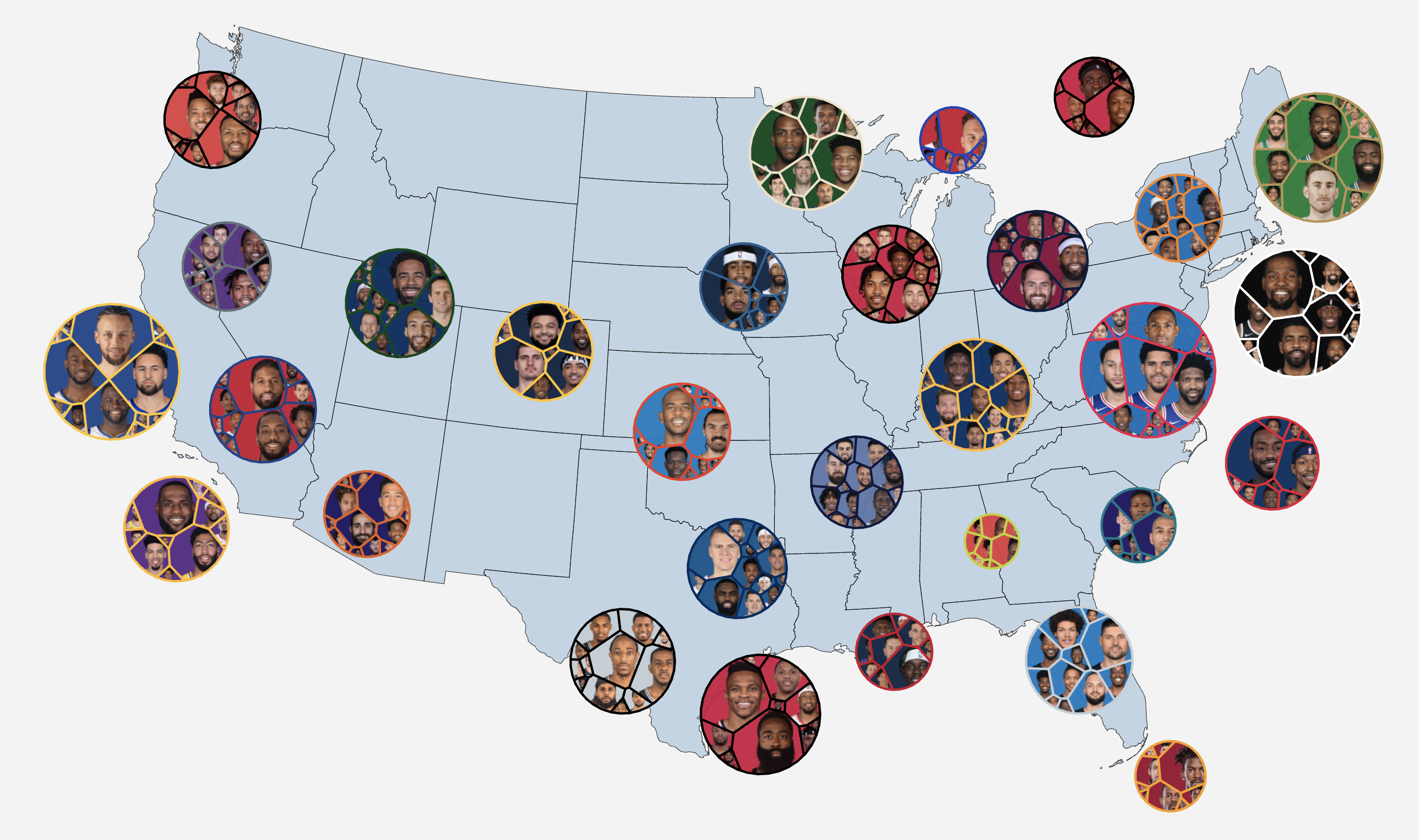 NBA Player Movement Map